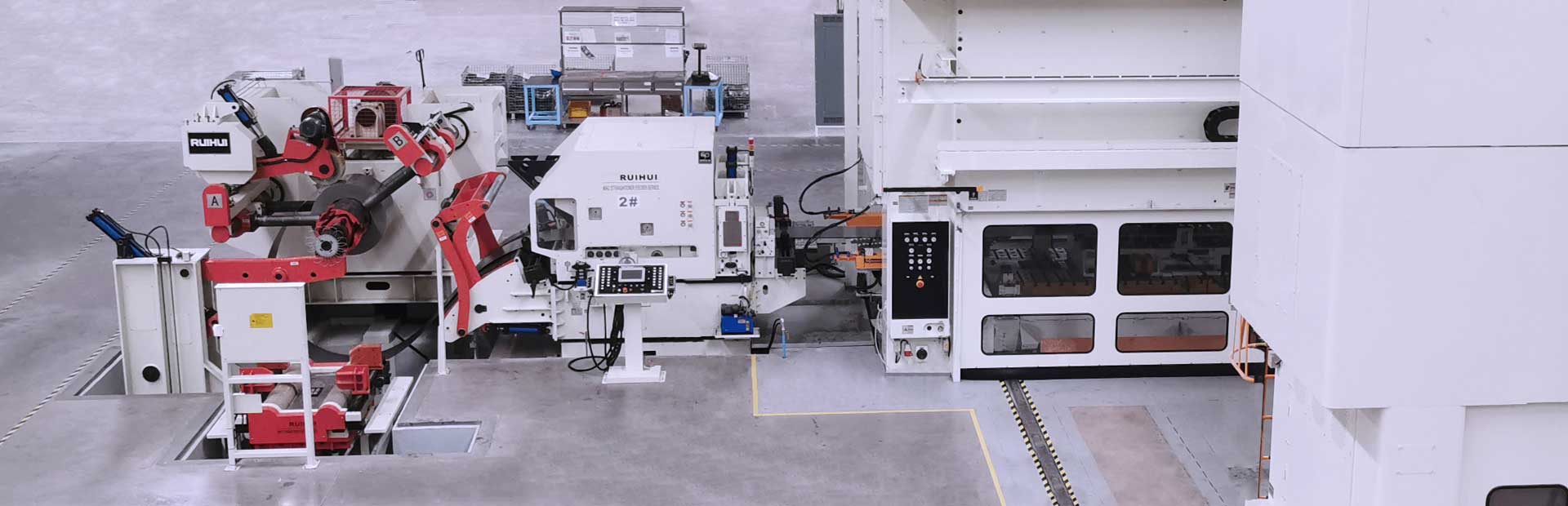 廣東瑞輝,送料機(jī),整平機(jī),開(kāi)卷機(jī),材料架,三合一,機(jī)械手,自動(dòng)化